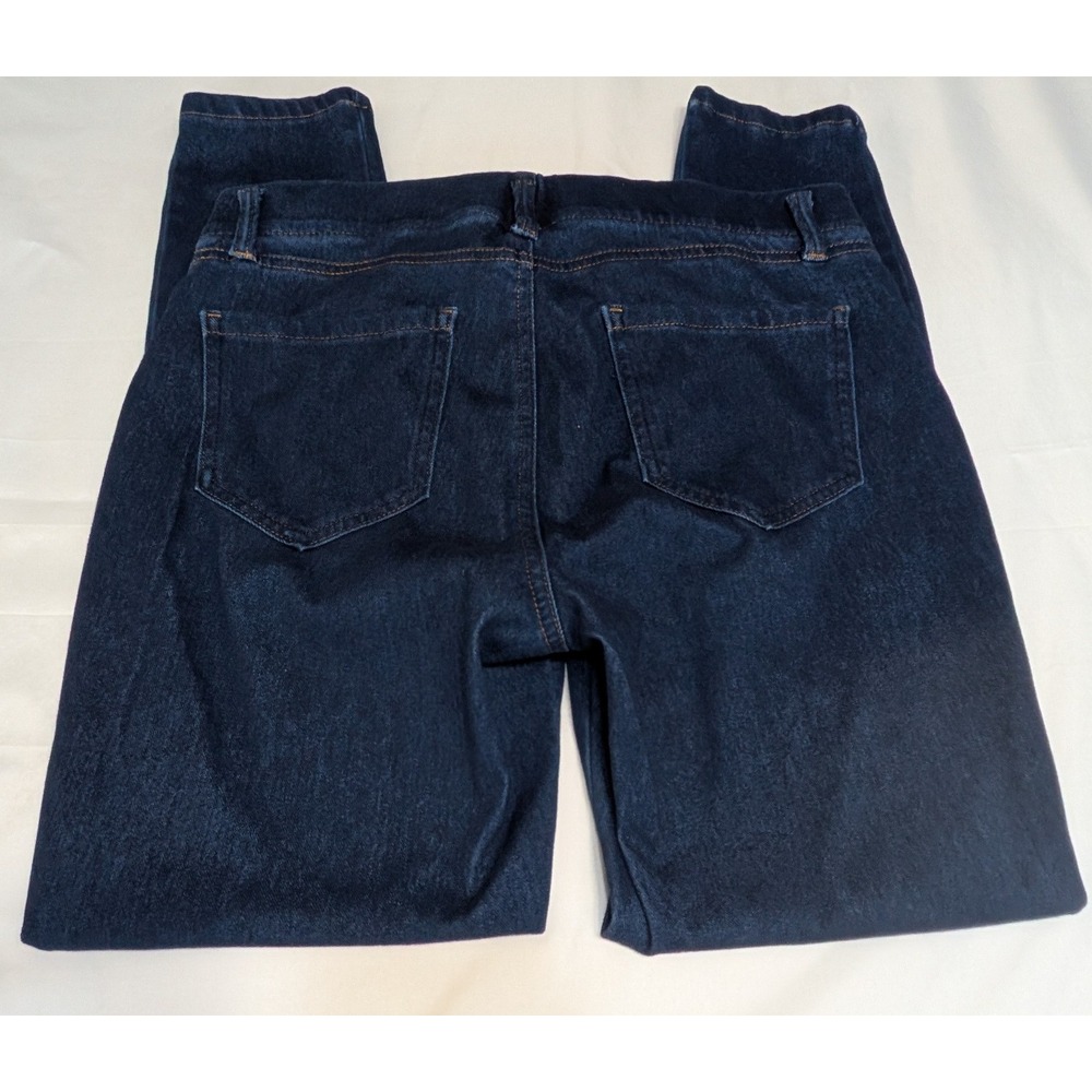 Amazon Essentials Jegging‎ Womens M Dark Blue Good Pull On Skinny Stretch Pants - Picture 3 of 5